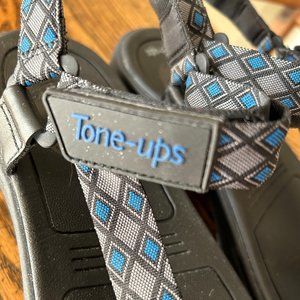 Skechers Women's Tone-ups-Ready Set Webbing Sandal Never Worn